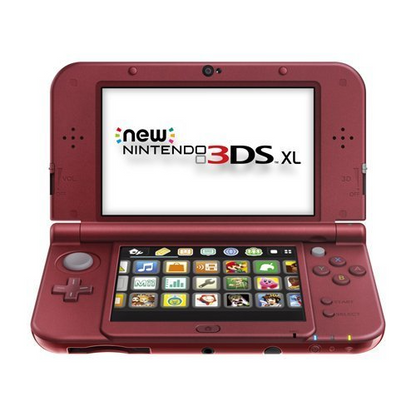 Nintendo 3DS XL Console Red (Renewed) (EUR)