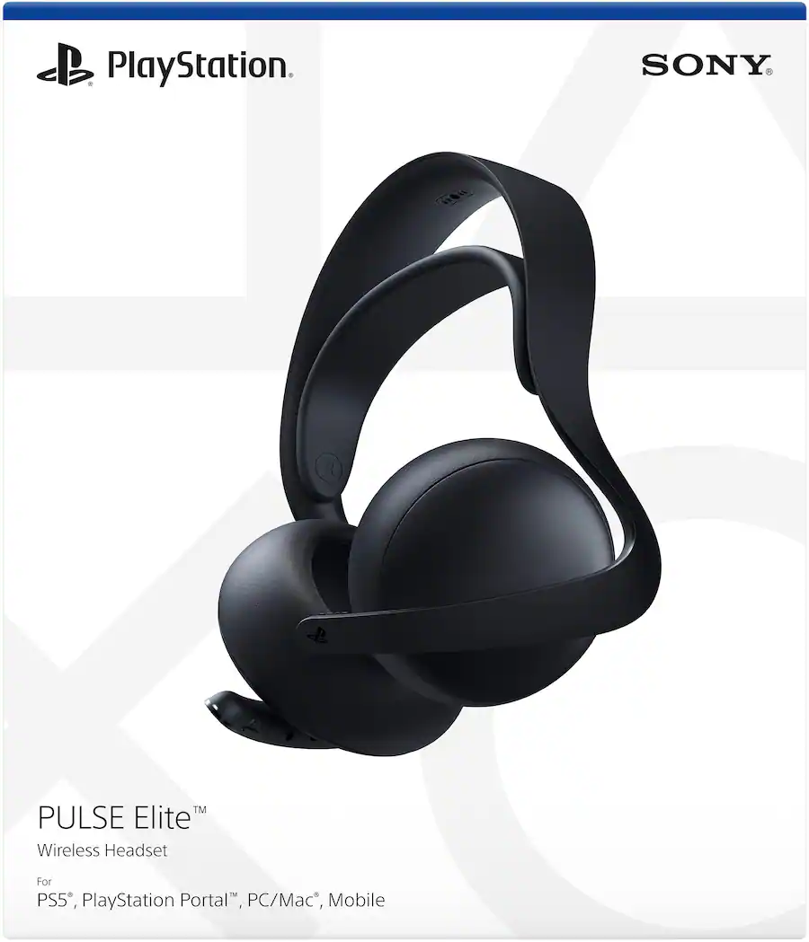 Sony - PULSE Elite wireless headset - Midnight Black (US)