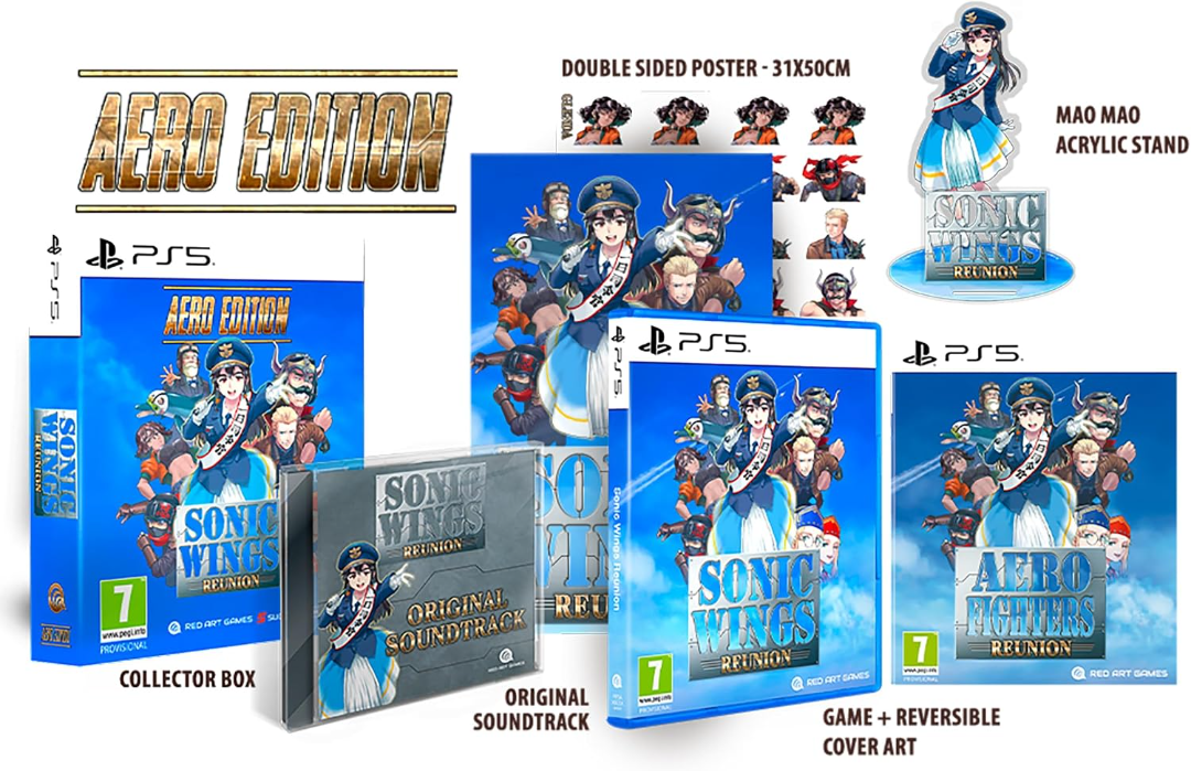 Sonic Wings Reunion Aero Edition (Collector Edition) (EUR)