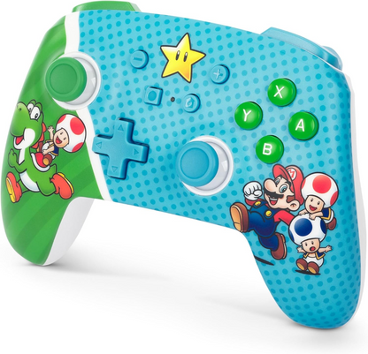 PowerA Enhanced Wireless Controller for Nintendo Switch - Super Star Friends (US)