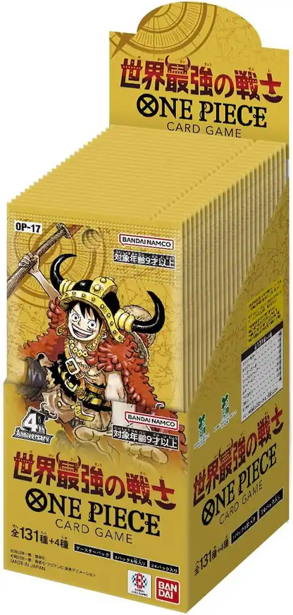 One Piece Card Game The World's Strongest Warrior - Box - 24 Packs (JP)