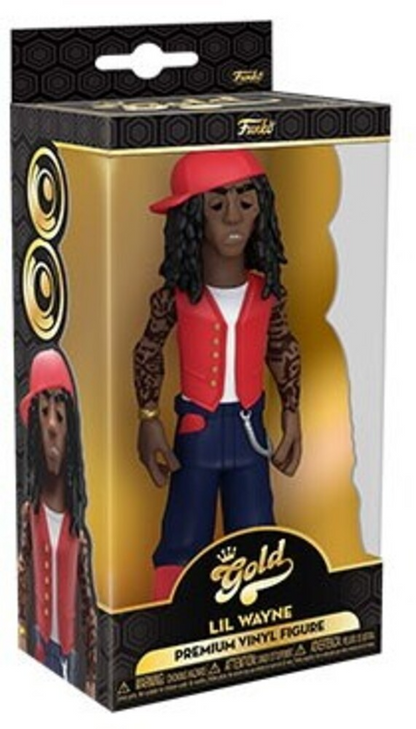 Gold Vinyl - Lil Wayne 5  - Funko Pop! Premium Vinyl*