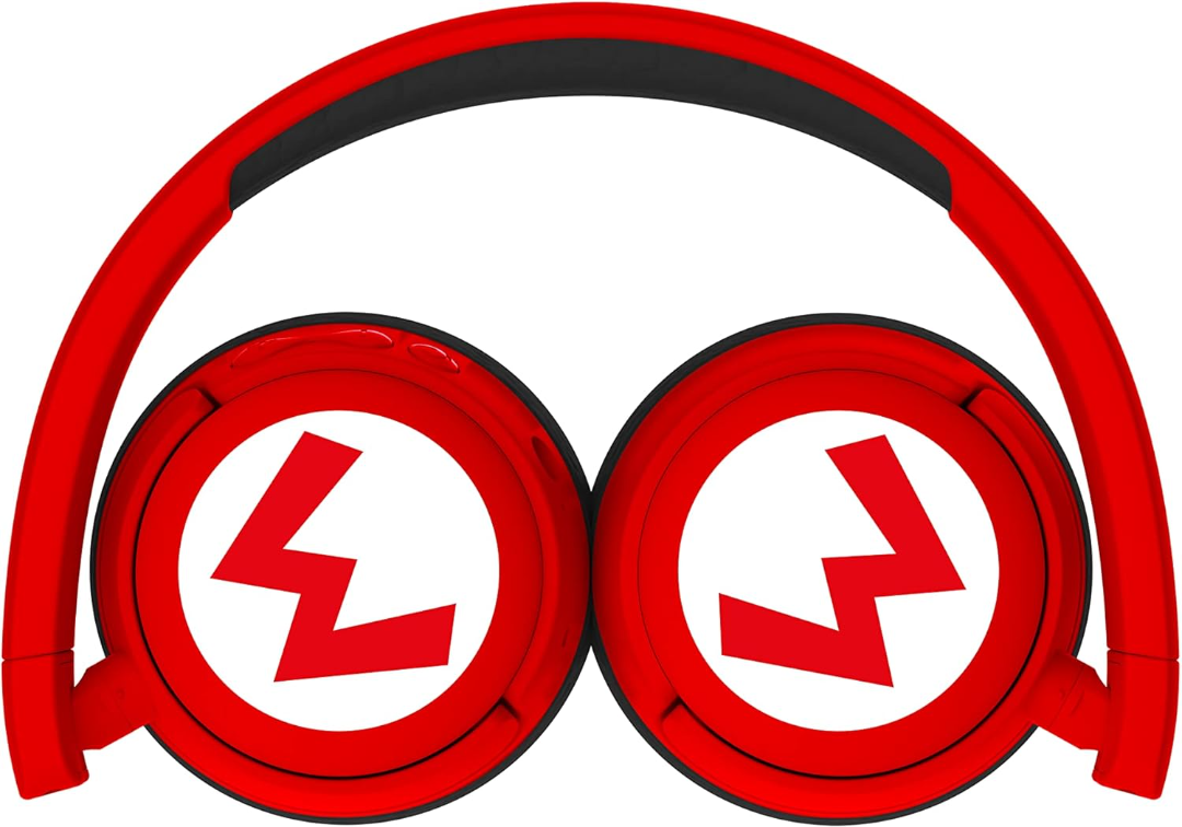 OTL Super Mario Wireless Kids Headphones - Red (US)