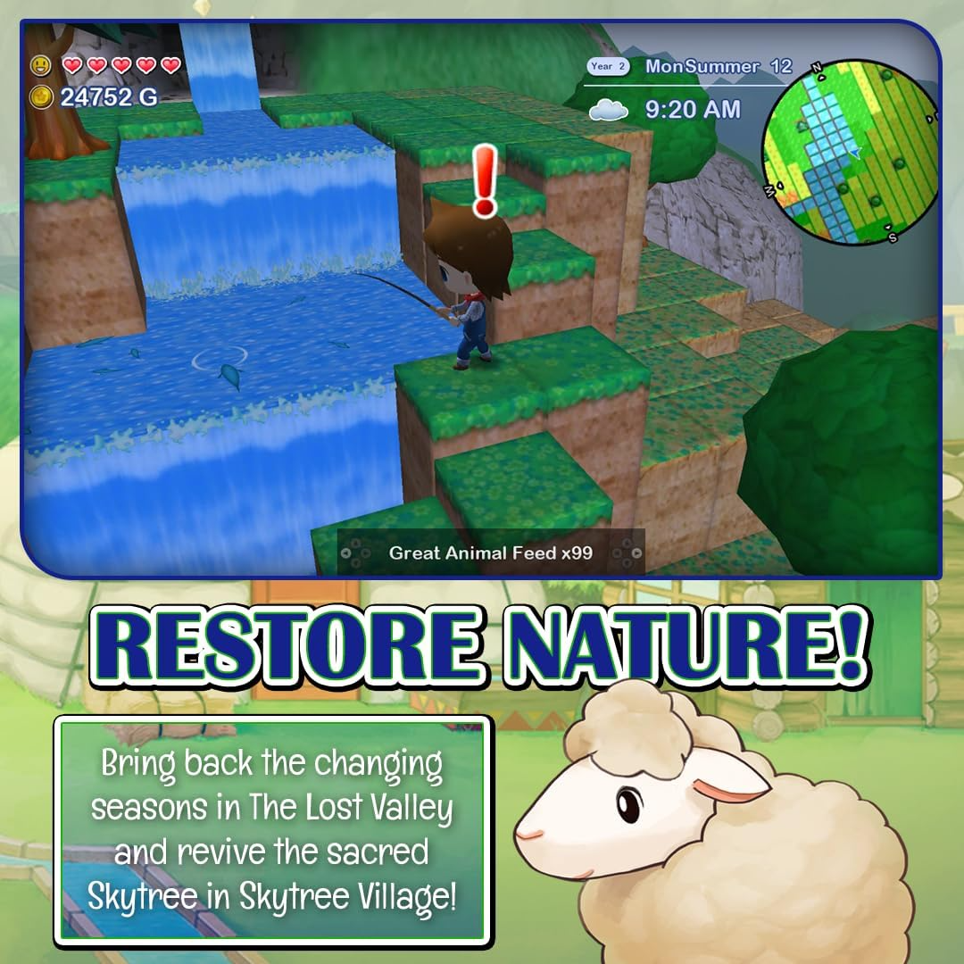 Harvest Moon: The Lost Valley and Skytree Village (EUR)
