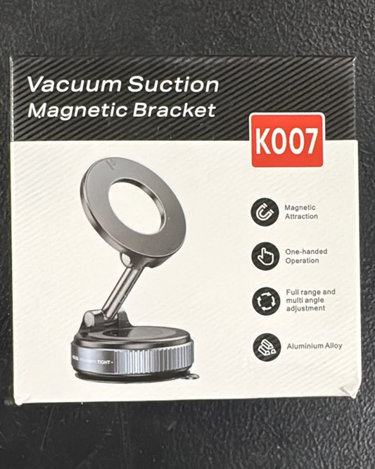 Vacuum Suction Magnetic Bracket - White (US)
