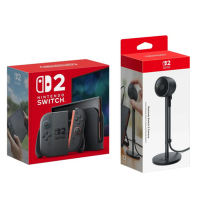 Nintendo Switch 2 Console (US) + Nintendo Switch 2 Camera Bundle | Official Nintendo Accessories Included