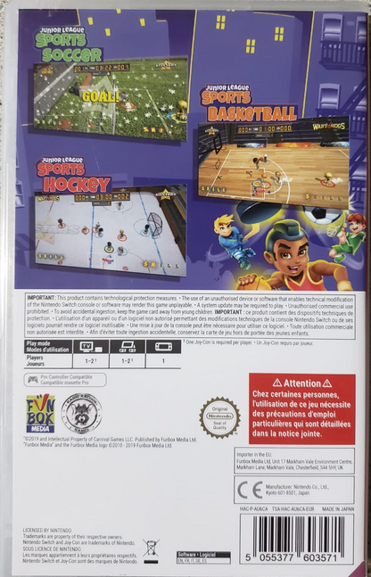 Junior League Sports 3-in-1 Collection (EUR)