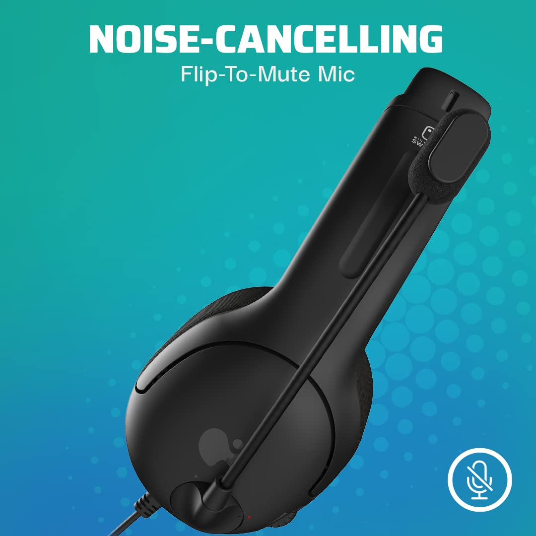 PDP Gaming LVL40 Stereo Headset with Mic for Nintendo Switch (US)