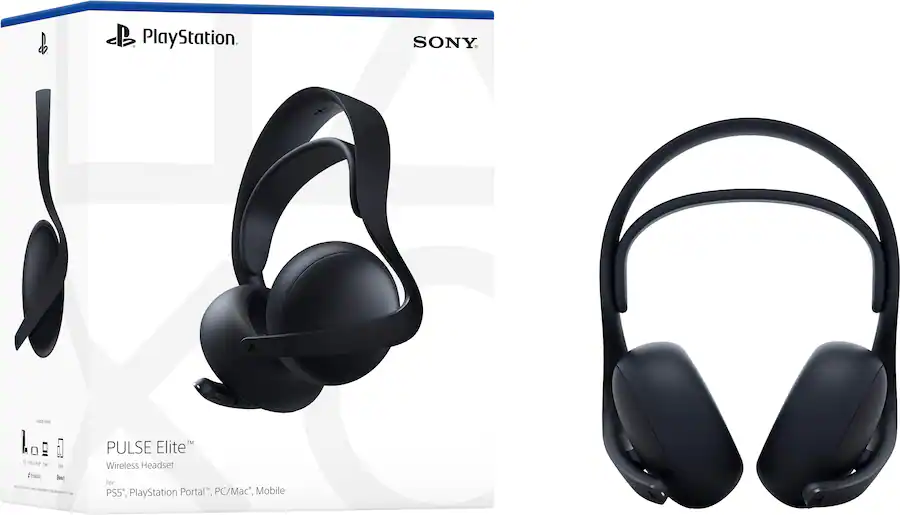 PULSE Elite Wireless Headset - Midnight Black (US)  - Open Box