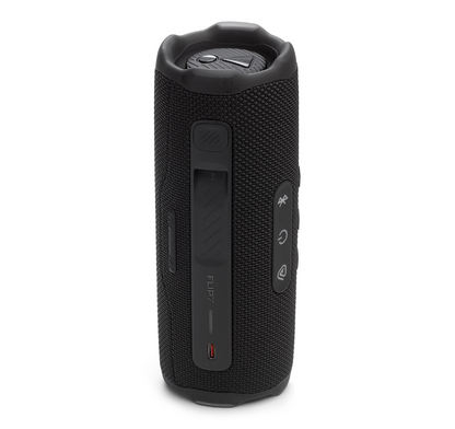 JBL Flip 7 Black Portable Bluetooth Speaker (US)