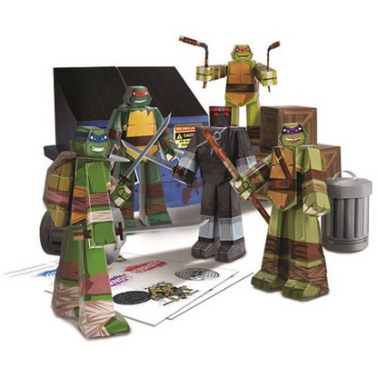 Teenage Mutant Ninja Turtles Papercraft* Damage Box