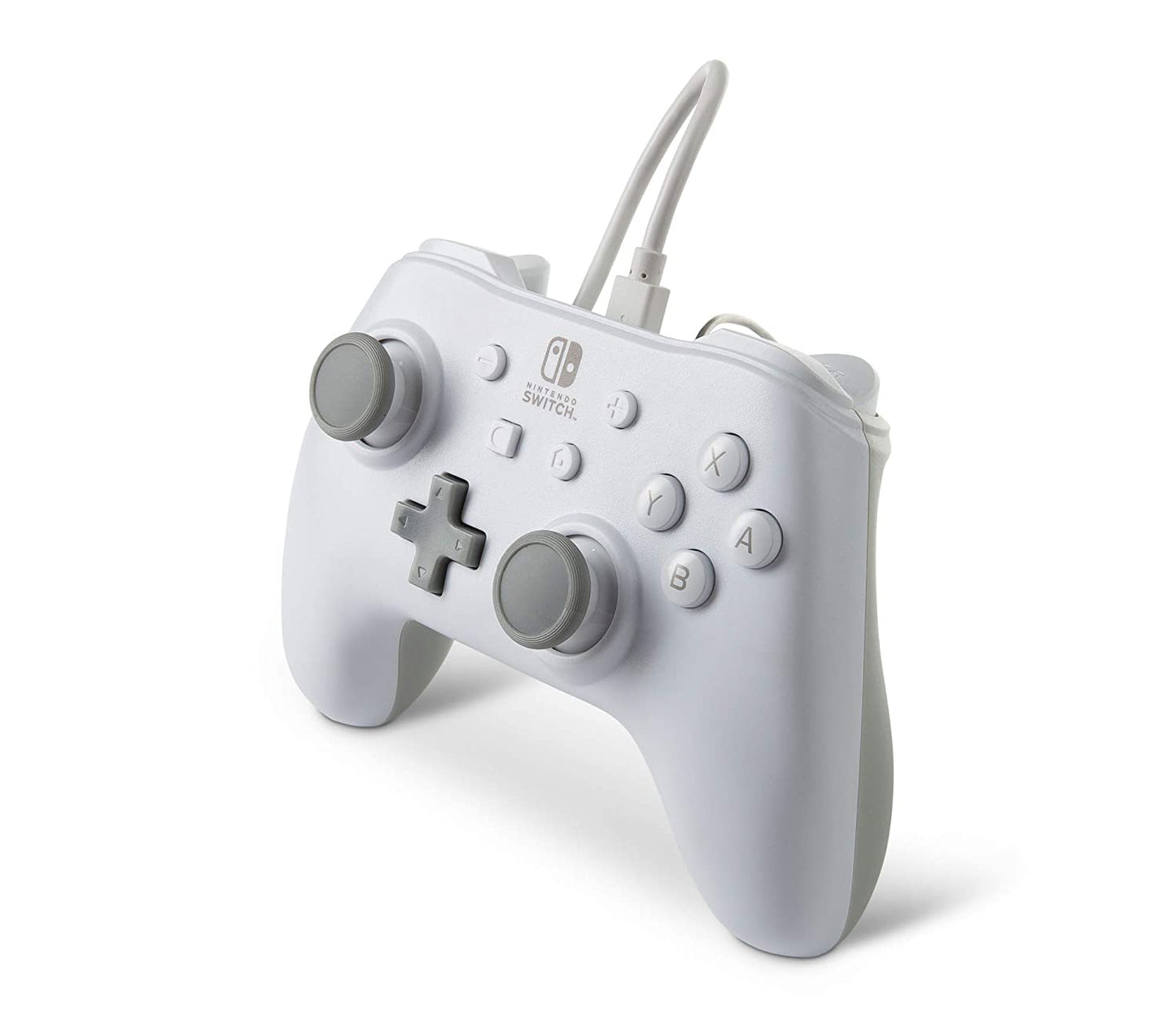 PowerA - Enhanced Wired Controller for Nintendo Switch - White (OPEN-BOX)