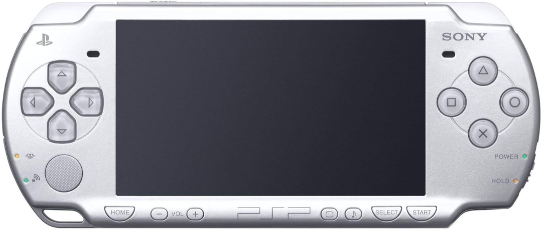 Sony PlayStation 3000 PSP Silver (Renewed) (EUR)