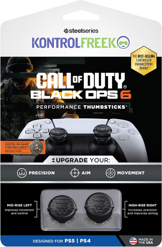 KontrolFreek Call of Duty: Black Ops 6 Performance Thumbsticks for PlayStation 4 (PS4) and PlayStation 5 (PS5) (US)