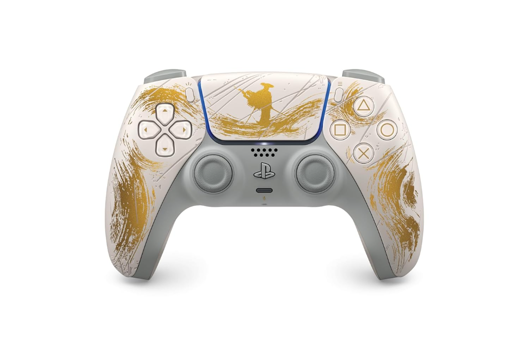 PlayStation DualSense® Wireless Controller – Ghost of Yotei Gold Limited Edition (US)