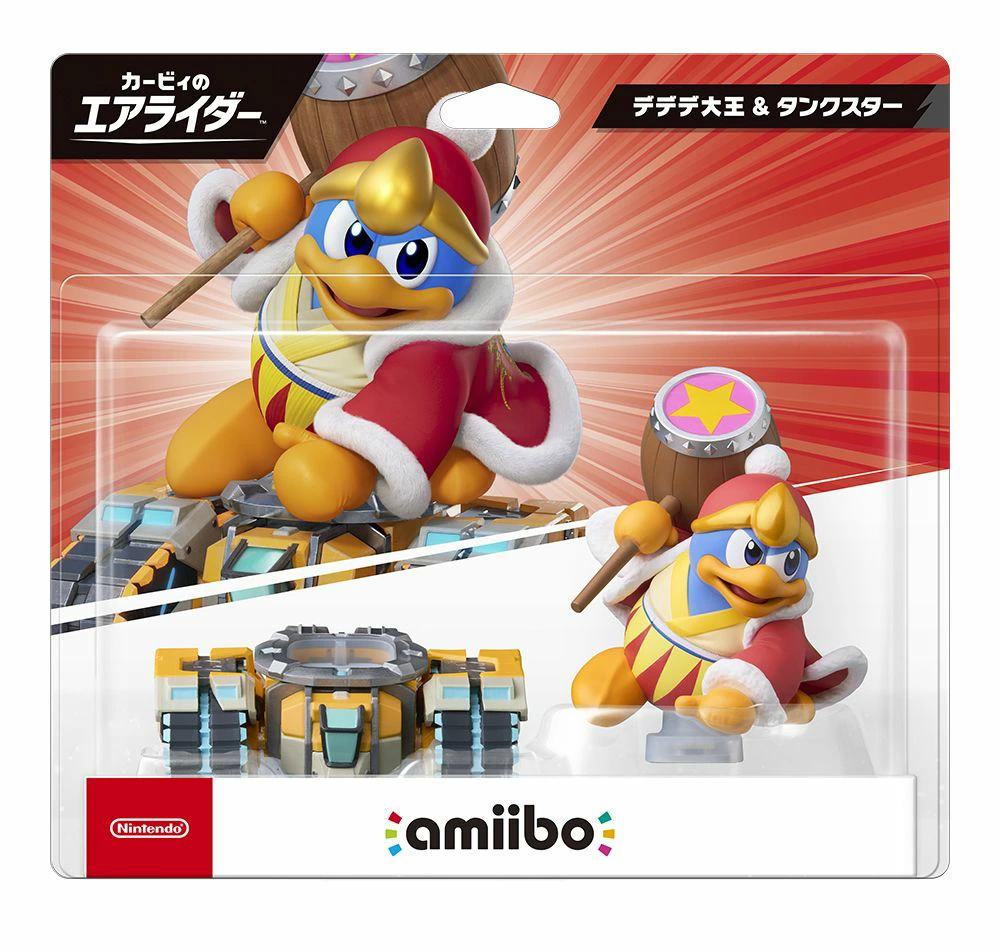 Amiibo Kirby Air Riders (King Dedede & Tank Star) (JP)