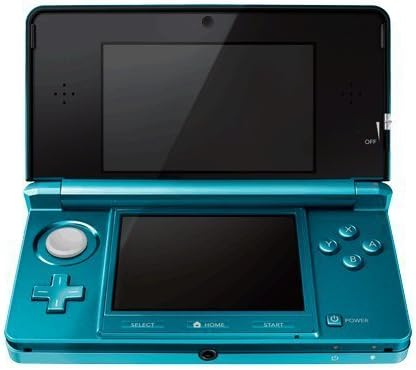 Nintendo 3DS Console Aqua Blue (Renewed) (EUR)