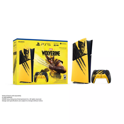 PlayStation 5 Digital Console - Marvel's Wolverine Limited Edition Bundle (US)