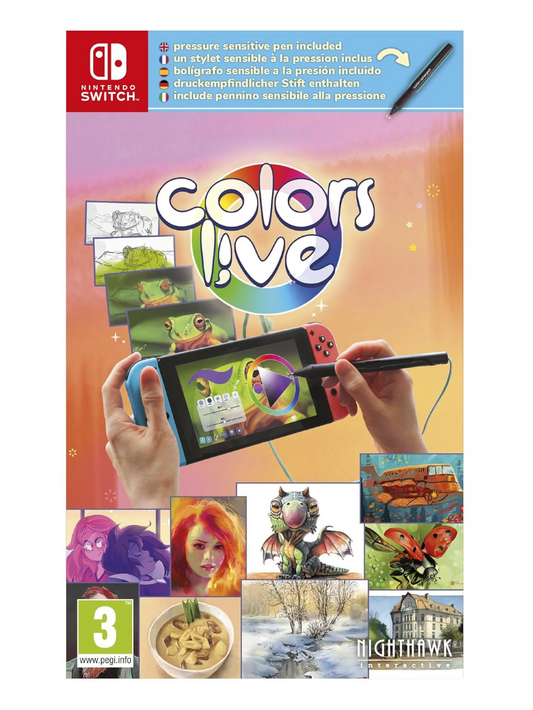 Colors Live (With Pen) (EUR)