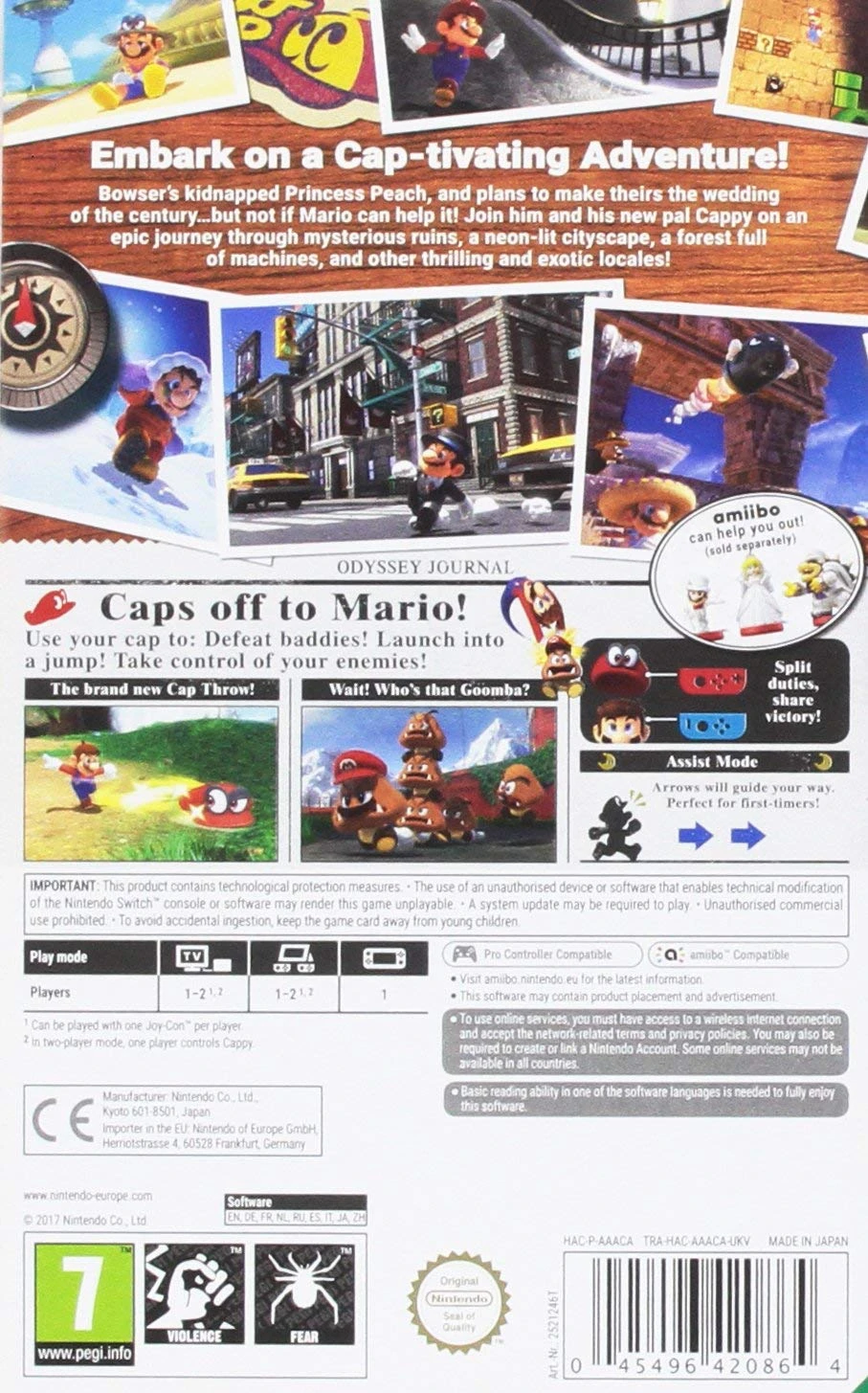 Super Mario Odyssey (EUR)