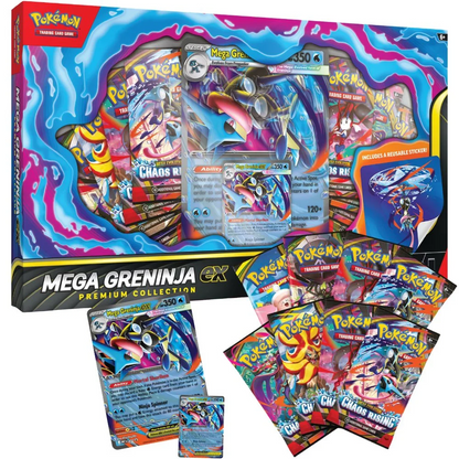 Pokemon TCG: Mega Greninja ex Premium Collection (SPANISH) (LATAM)