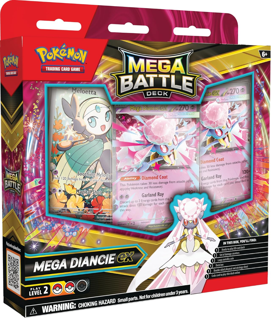 Pokemon TCG: Mega Battle Deck—Mega Diancie ex (US)