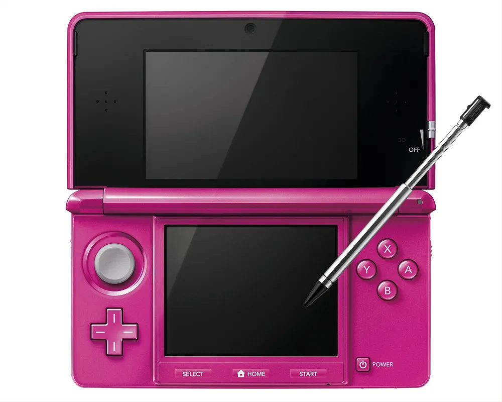 Nintendo 3DS Console - Vibrant Pink (Renewed) (EUR)
