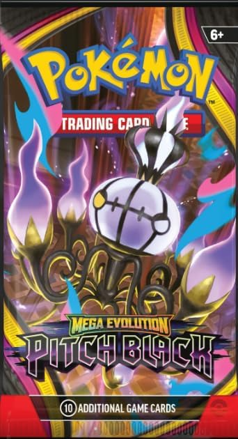 Pokemon TCG: Mega Evolution - Pitch Black Sleeved Booster Pack (US)