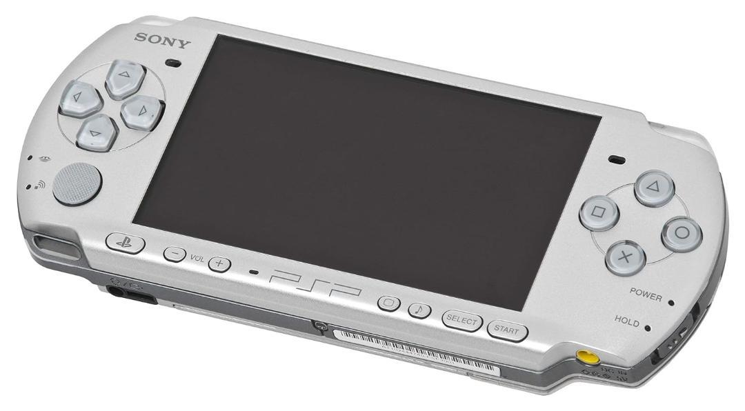 Sony PlayStation 3000 PSP Silver (Renewed) (EUR)