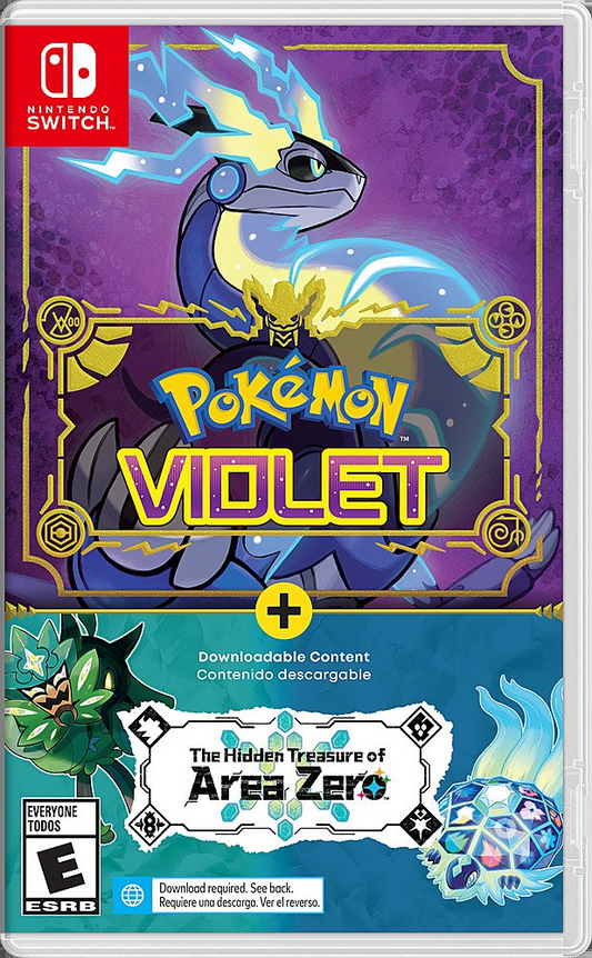 Pokémon Violet + The Hidden Treasure of Area Zero Bundle (Game+DLC) (UAE)