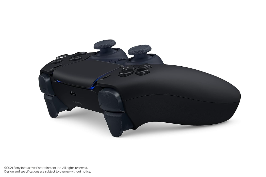 Sony PlayStation 5 DualSense Wireless Controller - Midnight Black + USB-C Cable (US)