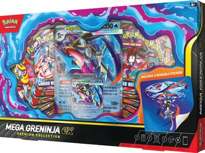 Pokemon TCG: Mega Greninja ex Premium Collection (US)