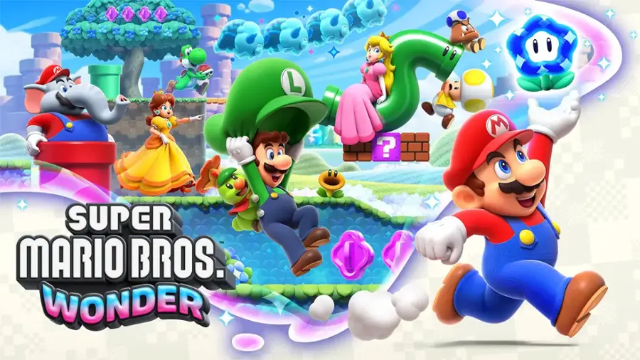 Nintendo Switch – OLED Model + Super Mario Bros. Wonder Bundle  (US)