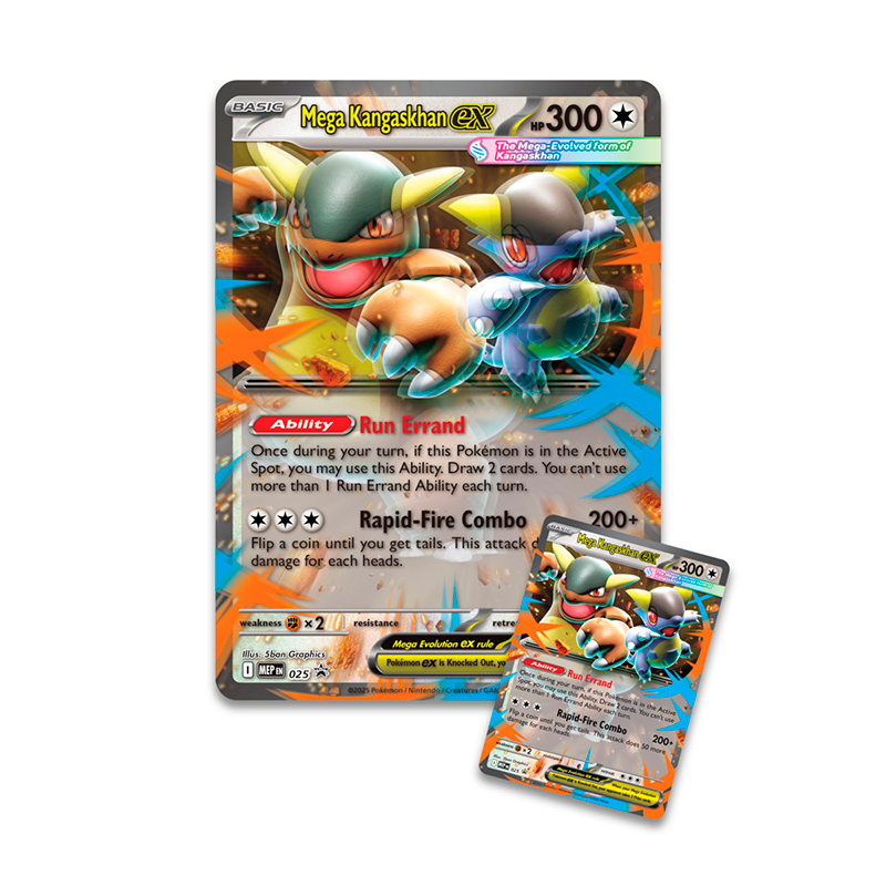 Pokemon TCG: Mega Kangaskhan ex Box (SPANISH) (LATAM)