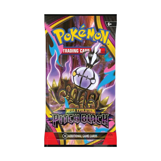 Pokemon TCG: Mega Evolution - Pitch Black - Sleeved Booster (US)