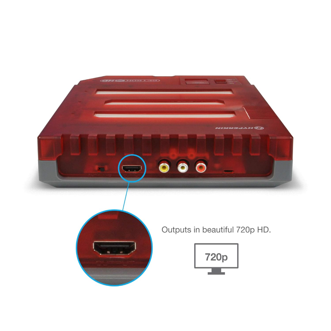 Hyperkin RetroN 3 HD 3-in-1 Retro Gaming Console for NES, Super Famicom, and Genesis/Mega Drive (Jasper Red) - Super NES*