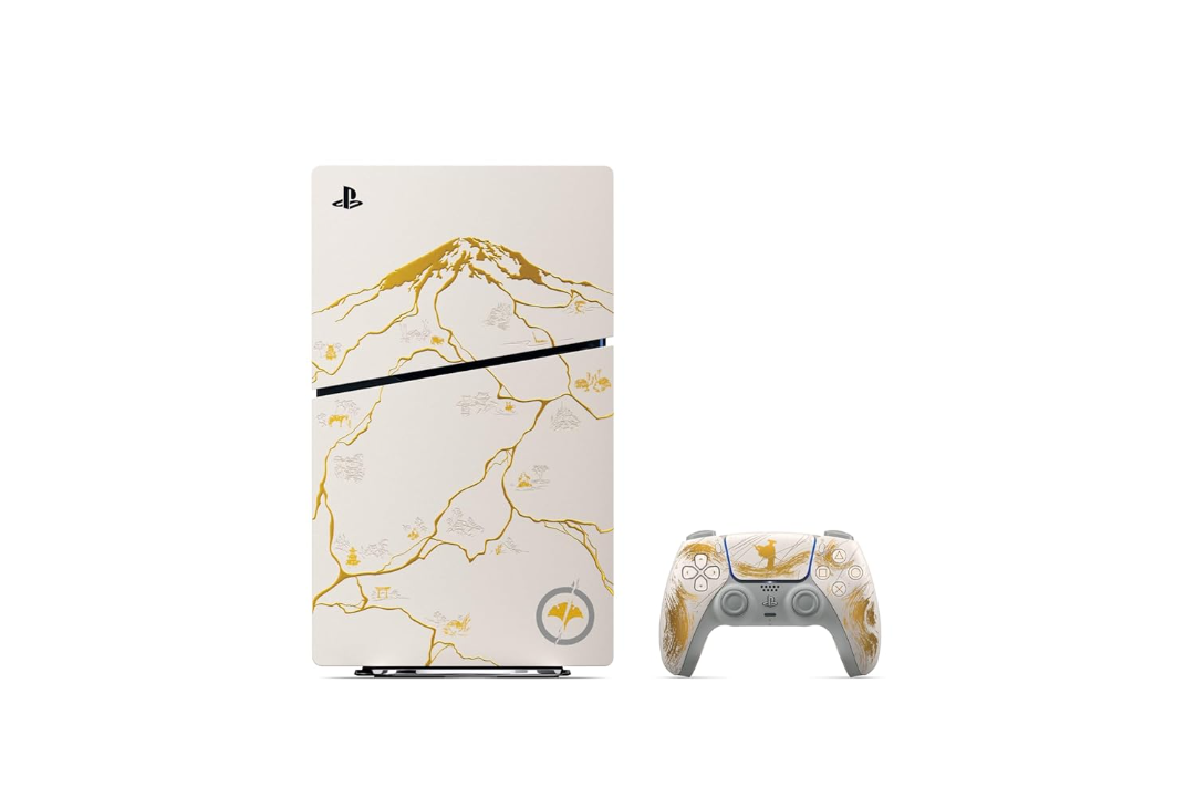 PlayStation 5 Console – Ghost of Yotei Gold Limited Edition Bundle (US)