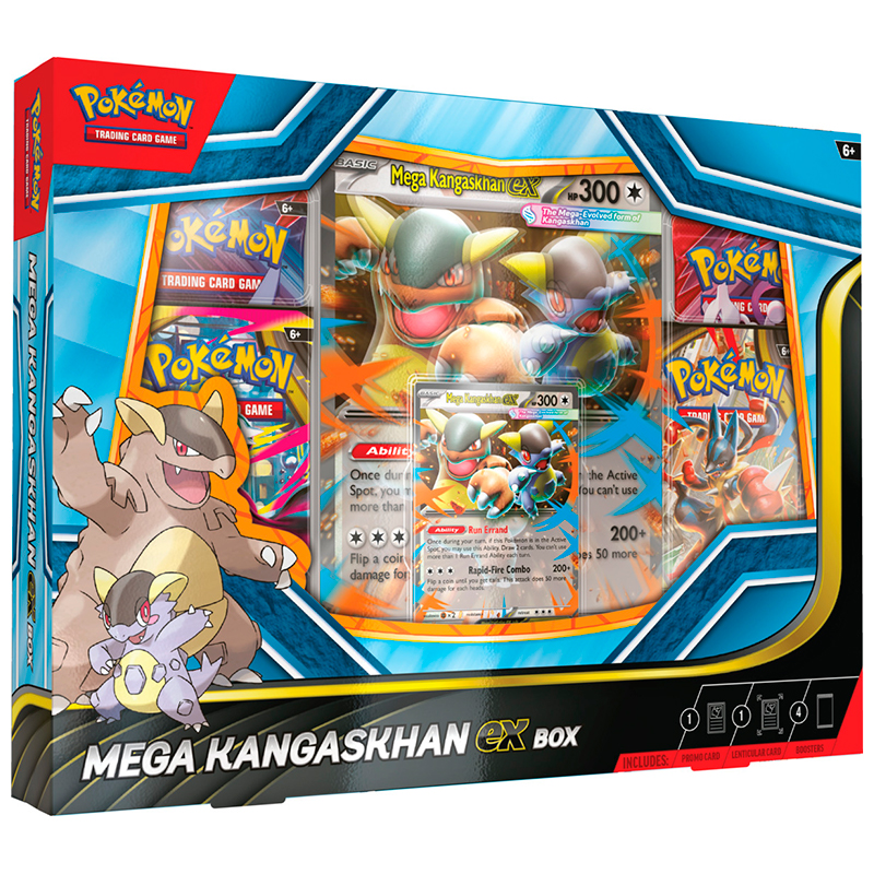 Pokemon TCG: Mega Kangaskhan ex Box (SPANISH) (LATAM)