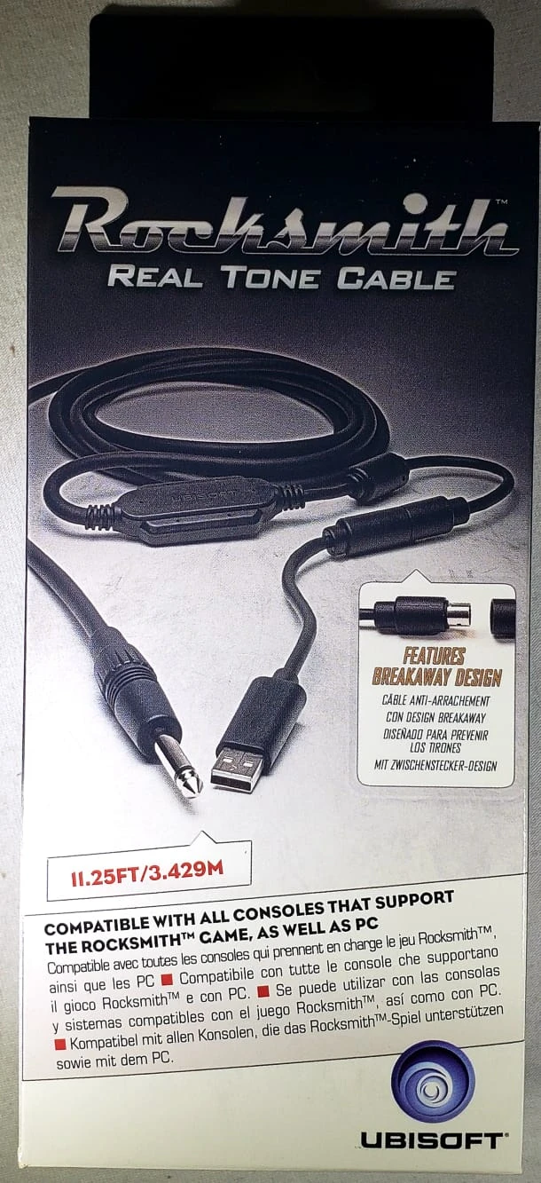 Ubisoft Rocksmith Real Tone USB 11.25ft. Audio Cable*