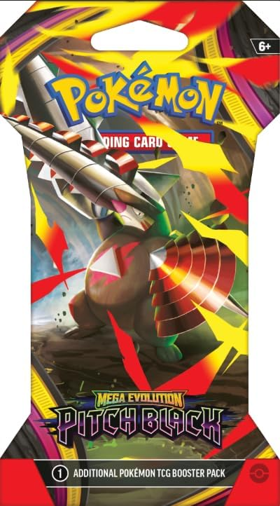 Pokemon TCG: Mega Evolution - Pitch Black Sleeved Booster Pack (US)