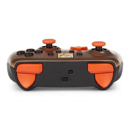 PowerA Enhanced Wireless Controller for Nintendo Switch Retro Gold Super Mario Brothers Edition