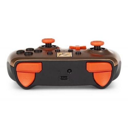 PowerA Enhanced Wireless Controller for Nintendo Switch Retro Gold Super Mario Brothers Edition