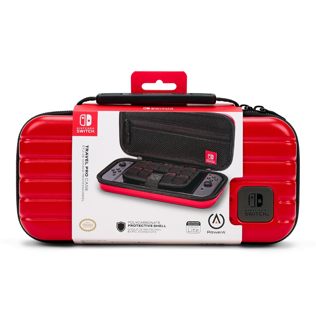 PowerA Travel Pro Case for Nintendo Switch OLED & Lite - Red (US)