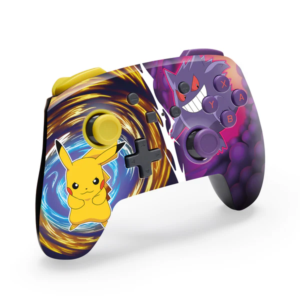 PowerA - Enhanced Wireless Controller for Nintendo Switch - Pikachu vs. Gengar (US)