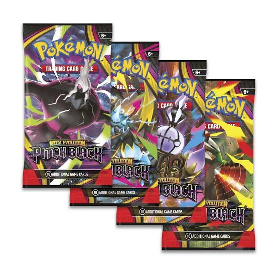 Pokemon TCG: Mega Evolution - Pitch Black - Sleeved Booster (US)