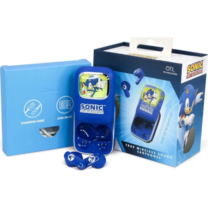OTL Sonic The Hedgehog Slide Open Led Light Up Display Tws Earphone (EUR)
