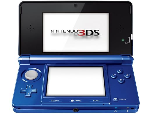 Nintendo 3DS Console Cobalt Blue (Renewed) (EUR)