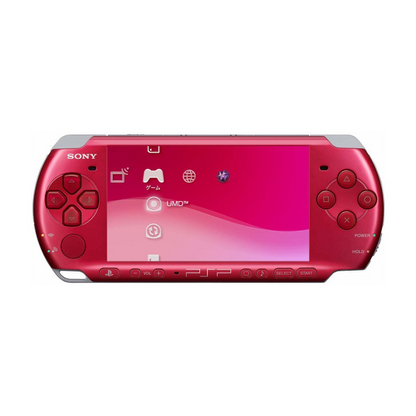 Sony PlayStation 3000 PSP Radiant Red (Renewed) (EUR)