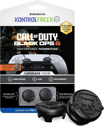 KontrolFreek Call of Duty: Black Ops 6 Performance Thumbsticks for PlayStation 4 (PS4) and PlayStation 5 (PS5) (US)