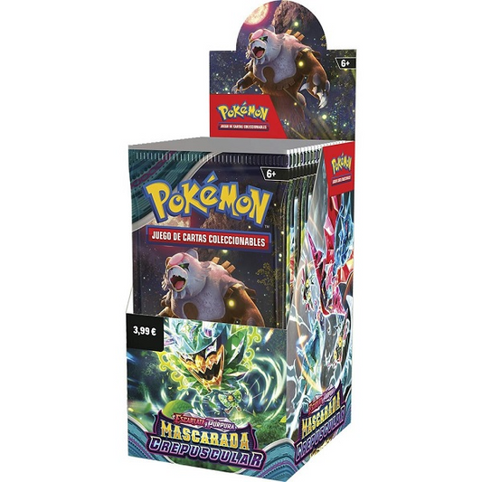 Pokemon TCG: Scarlet & Violet Twilight Masquerade (36 Packs) (SPANISH) (LATAM)
